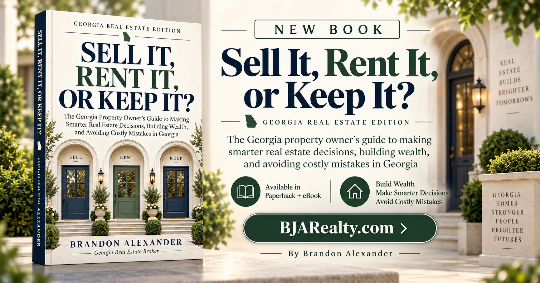 Sell It, Rent It, or Keep It? — available in paperback and eBook by Brandon Alexander